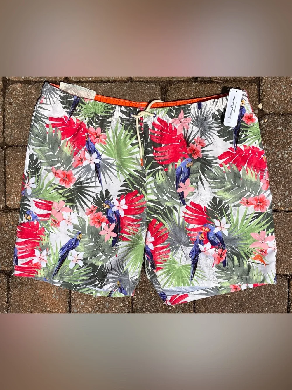 NEW Tommy Bahama Men's 2XL - XXL Naples Swim Trunks Shorts